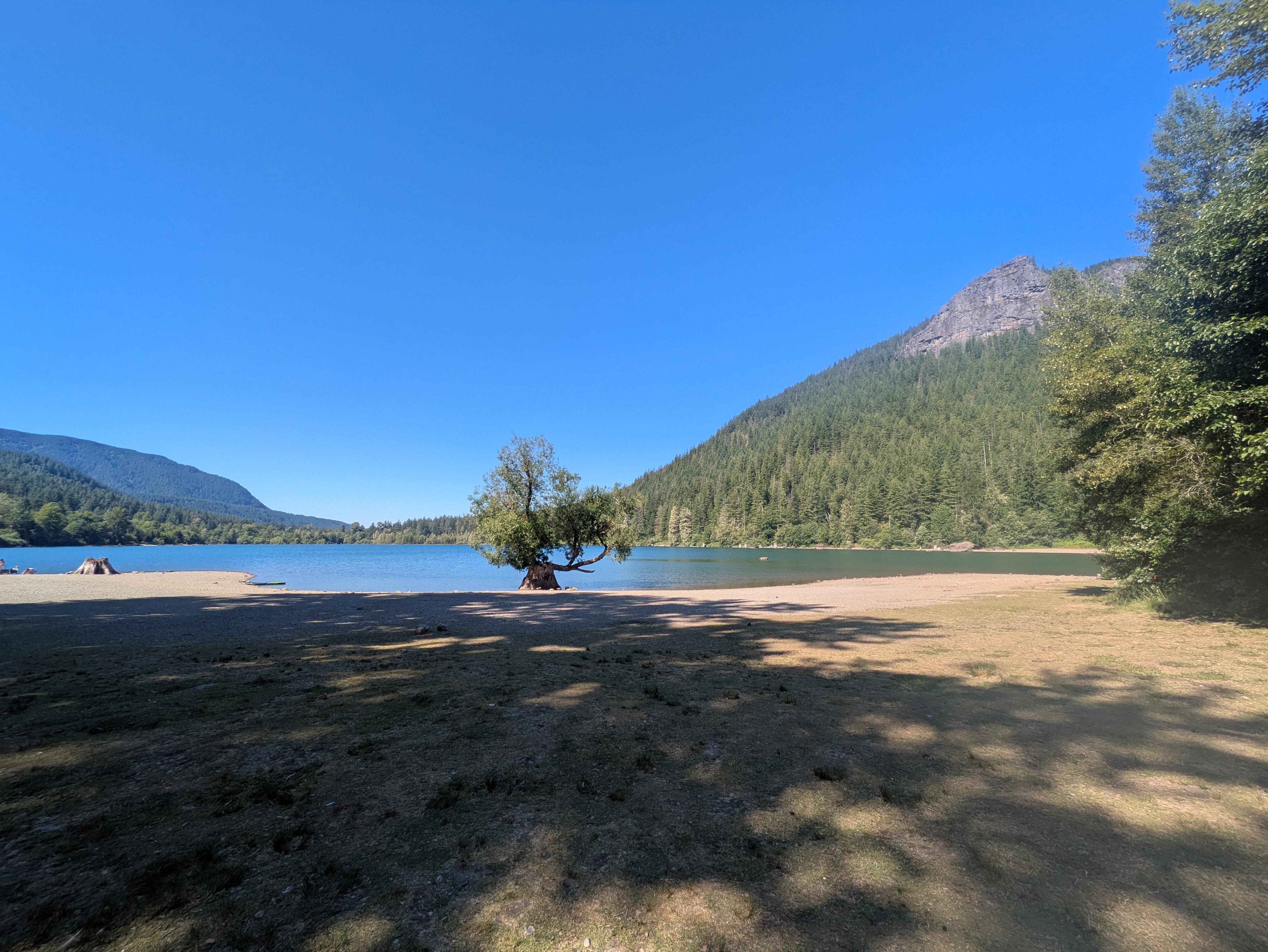 Rattlesnake Lake view from Snoqualmie Valley Trail.