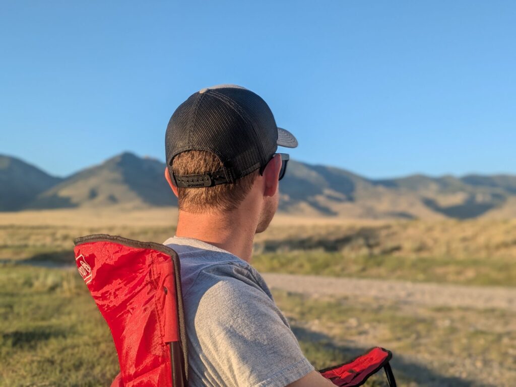 Racing preparing for Teton Ogre Adventure Race looking toward the Beaverhead Mountains