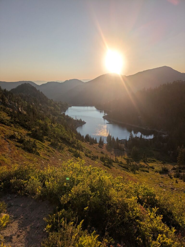 Twin Lakes Reservoir on Alta-Brighton Lakes Loop