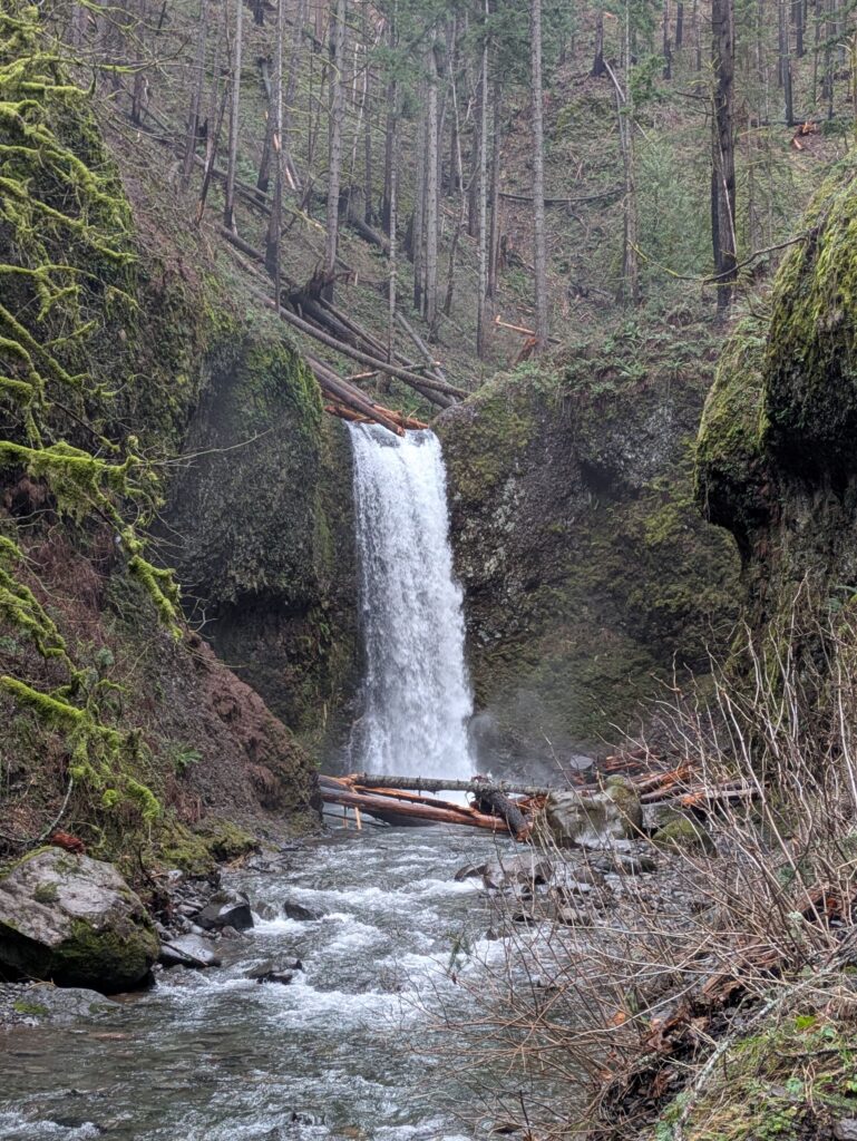 Wiesendanger Falls on Multnomah Waterfall hike